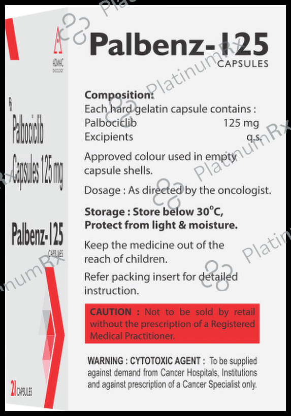Palbenz 125mg Capsule 21s