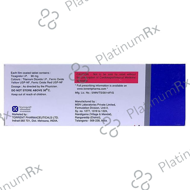 Torplat 90mg Tablet 14s