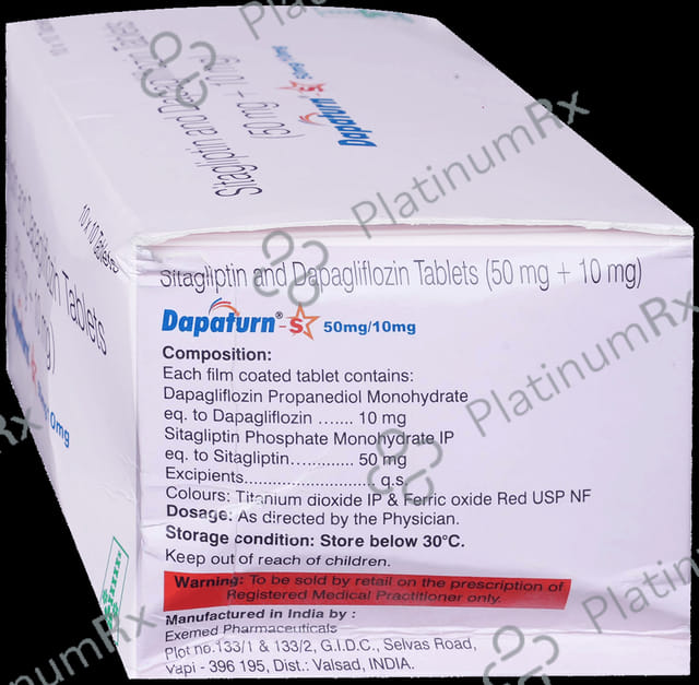 Dapaturn S 10mg/50mg Tablet