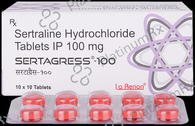 Sertagress 100mg Tablet 10s