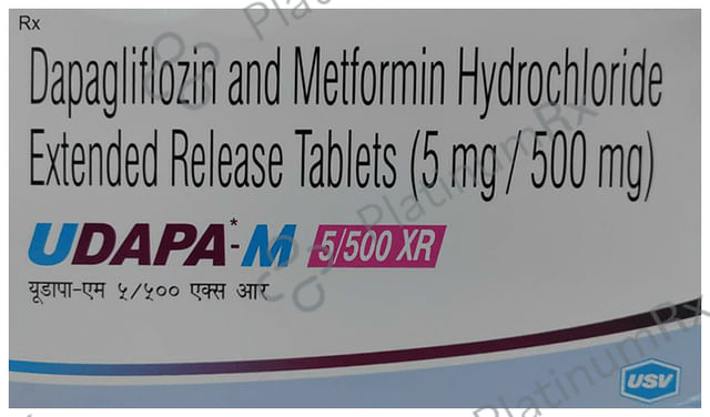 Udapa M 5/500mg XR Tablet 10s