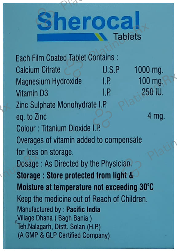 Sherocal Tablet 10s