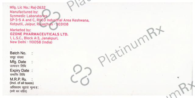 Ozovil M 50/500mg Tablet 15s