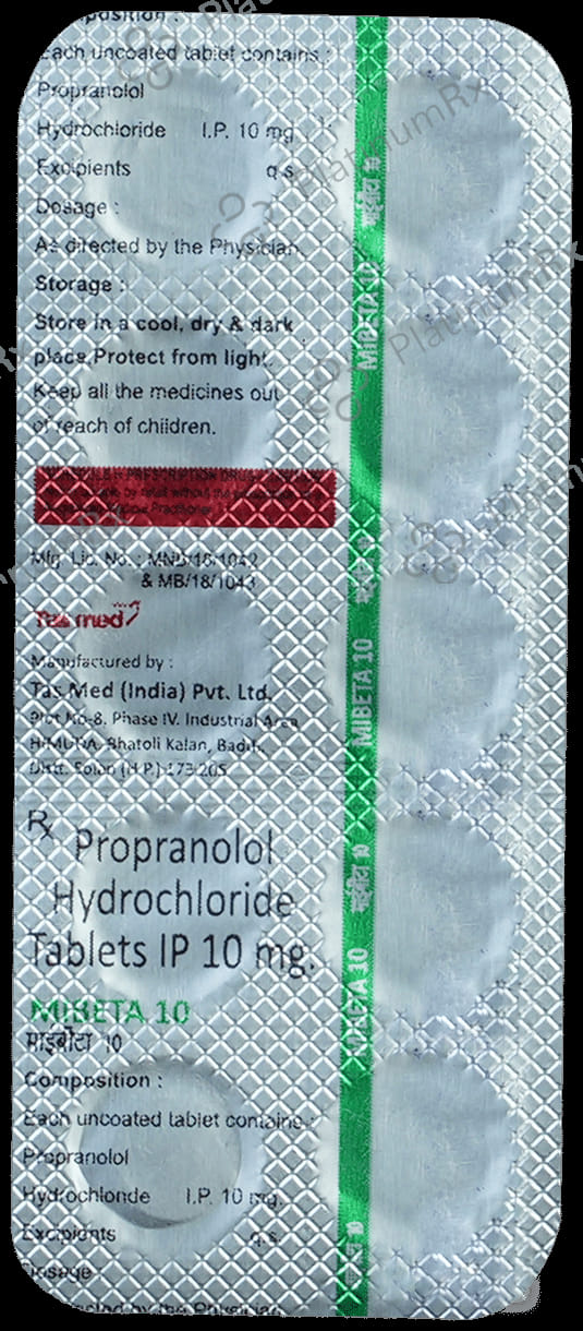 Mibeta 10mg Tablet 10s