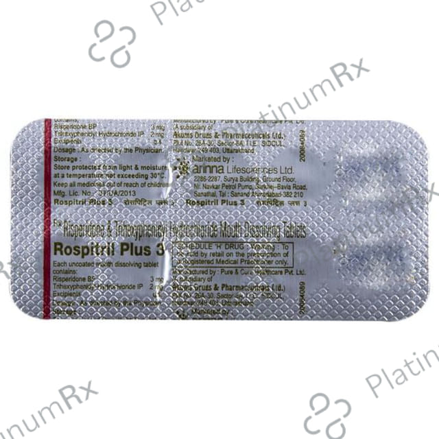 Rospitril Plus 3 Tablet MD