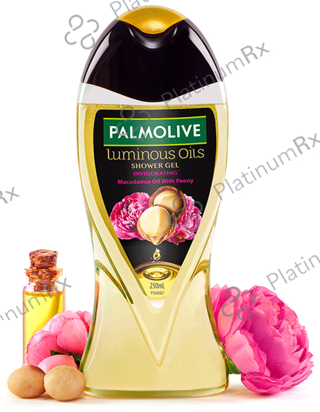 Palmolive Invigorating Macadamia Oils with Peony Luminous Oils Shower Gel
