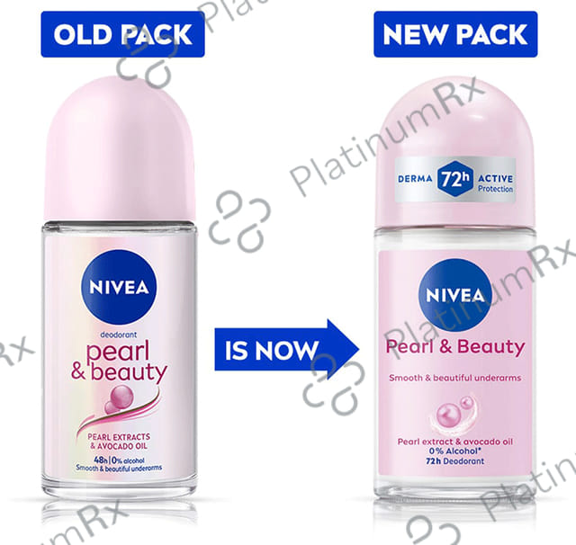 Nivea Pearl & Beauty Deodorant Roll On 50ml
