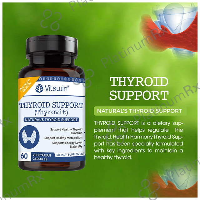 Vitawin Thyroid Support Vegetarian Capsule