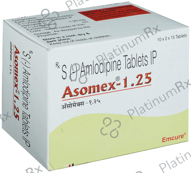 Asomex 1.25mg Tablet 15s
