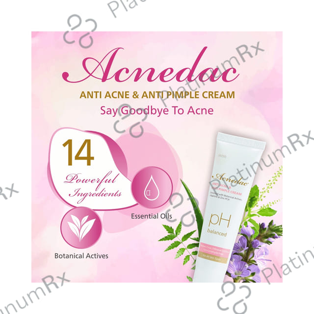 Acnedac PH Balanced Anti Acne & Anti Pimple Cream