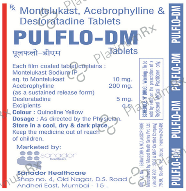 Pulflo DM SR Tablet 10s