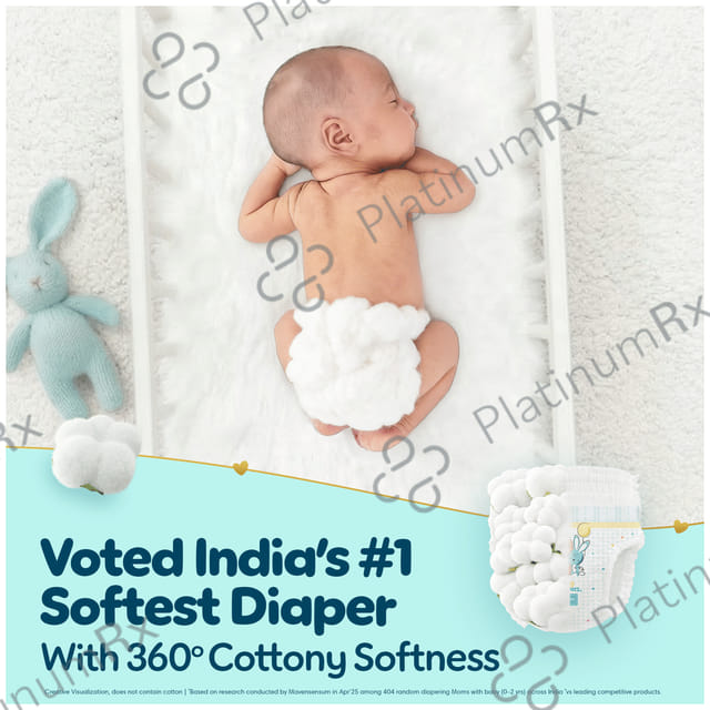 Pampers Premium Care Pants with Aloe Vera & Cotton-Like Softness - Size NB