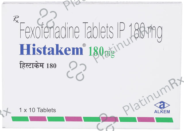 Histakem 180mg Tablet