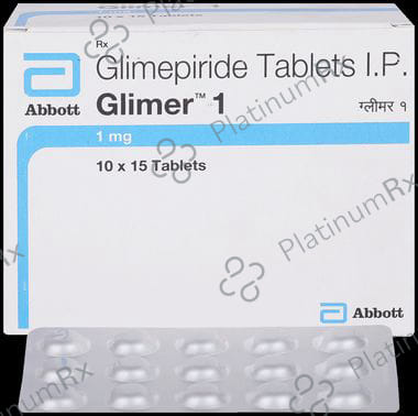Glimer 1mg Tablet 15s