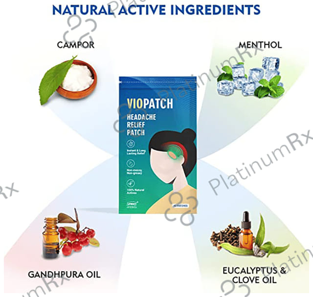 Viopatch Headache Relief Patch