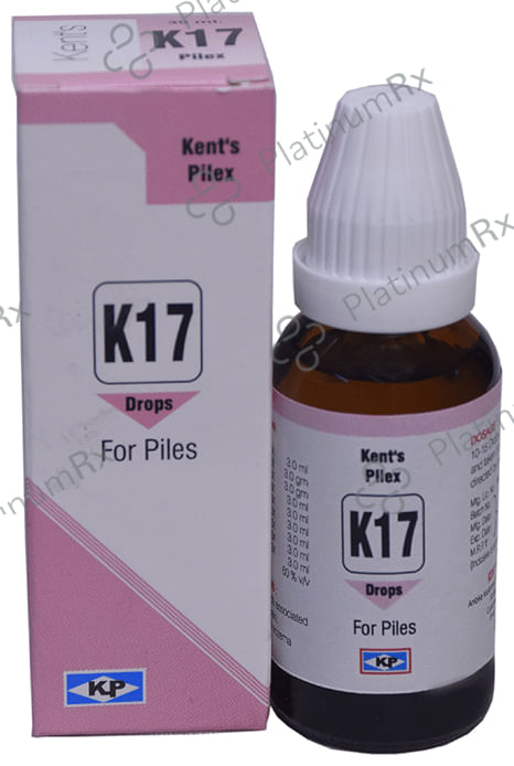 Kent's K17 Piles Oral Drops