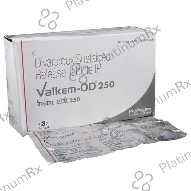 Valkem OD SR 250mg Tablet 10s
