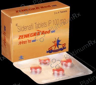 Zenegra Red 100mg Tablet 4s