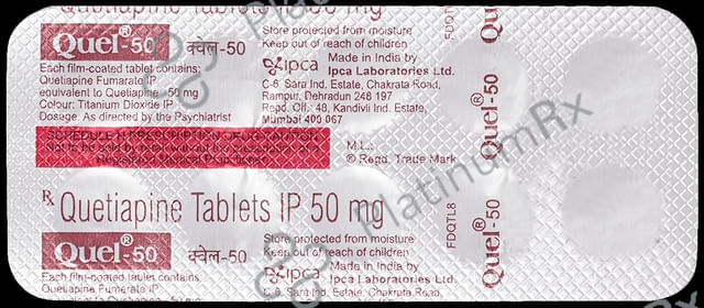 Quel 50mg Tablet 10s