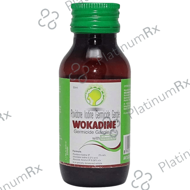 Wokadine Gargle 2% Solution