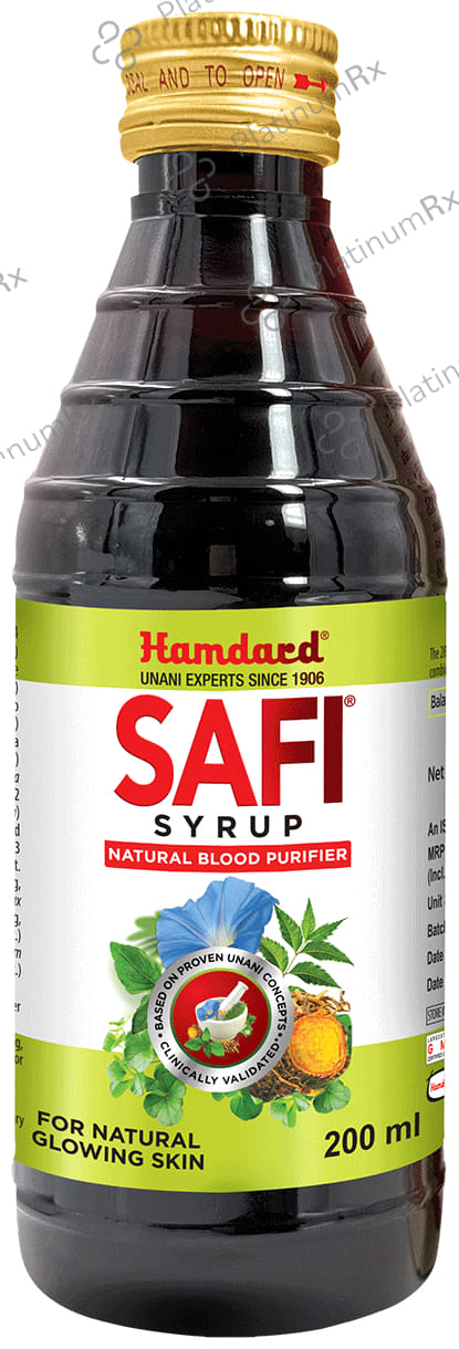 Hamdard Safi Natural Blood Purifier Syrup 200ml