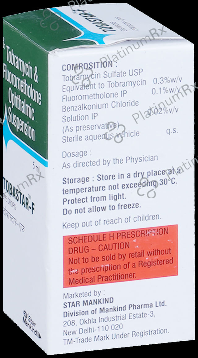 Tobastar F Eye Drop 5ml