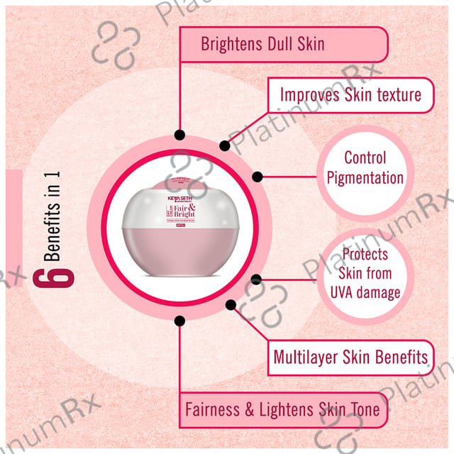Keya Seth Aromatherapy Fair & Bright SPF15+ Day Cream 50gm