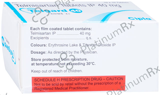 Telgard 40mg Tablet 10s