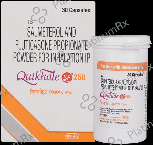 Quikhale SF 50mcg/250mcg Capsule 30s