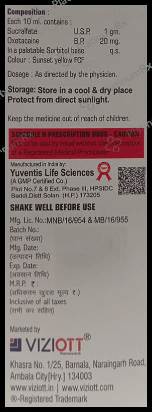 Sucmet Oral Suspension