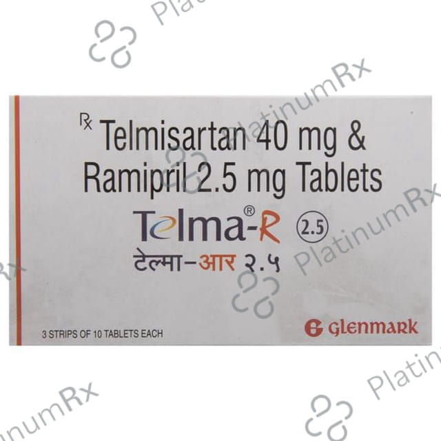 Telma R 2.5/40mg Tablet 10s
