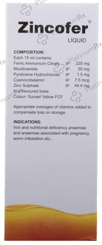 Zincofer Liquid 200ml