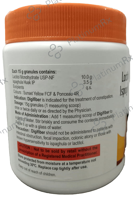 Alniche Digifiber Powder Lemon Orange