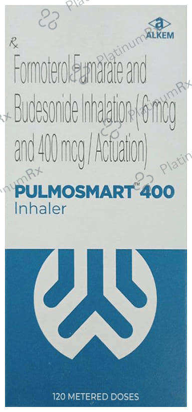 Pulmosmart 400/6mcg Inhaler 120MDI