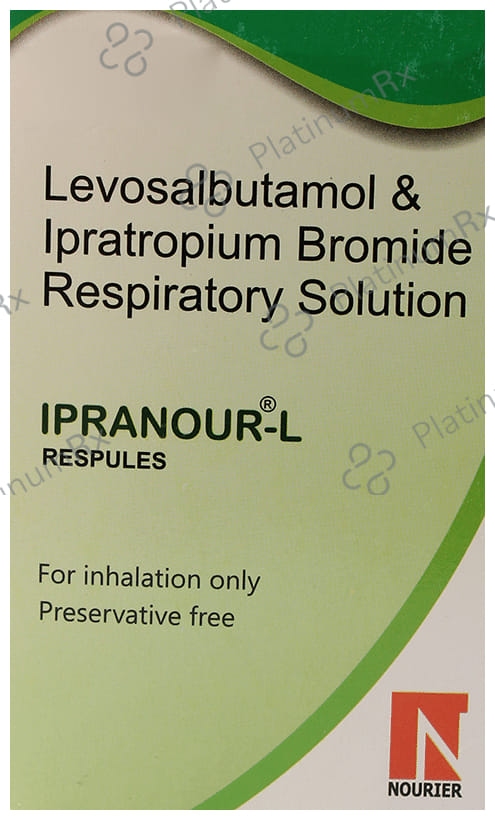 Ipranour L 1.25mg/500mcg Respules 5X2.5ml
