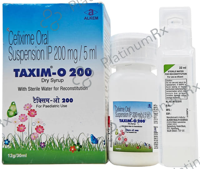 Taxim O 200mg Dry Syrup 30ml
