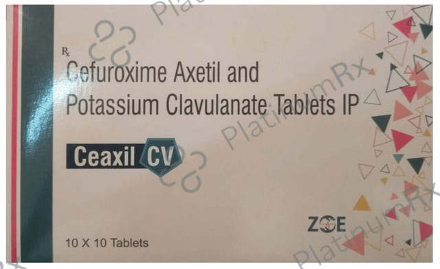 Ceaxil CV 500/125mg Tablet 10s