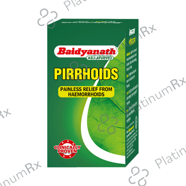 Baidyanath Pirrhoids Tablet - For Piles Management