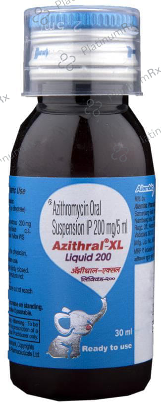 Azithral XL 200mg Liquid 30ml