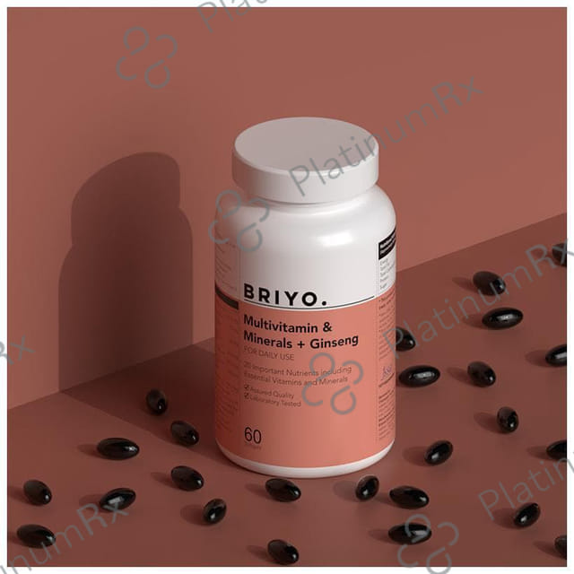 Briyo Multivitamin & Minerals with Ginseng Softgel Capsule