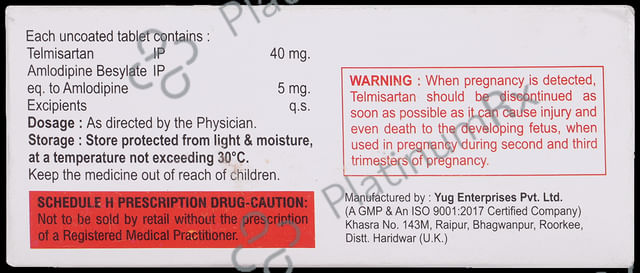 Telonyx AM 40mg Tablet 10s