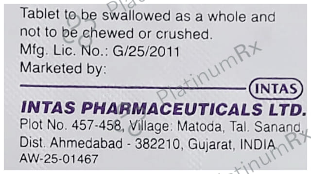 Sitara M 50/500mg Tablet PR 15s
