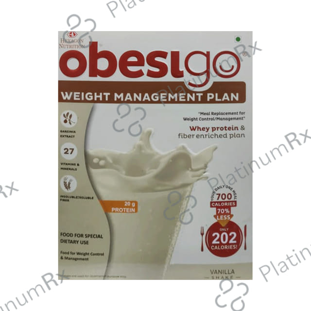 Obesigo Whey Protein Vanilla Flavour Sachet 7s