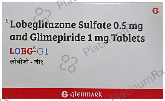 Lobg G 1/0.5mg Tablet 10s