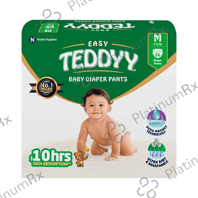 Teddyy Baby Easy Pant Diaper Medium 74s