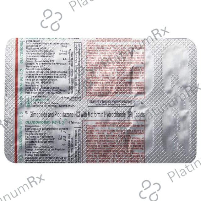 Gluconorm-PG-L2 Tablet SR
