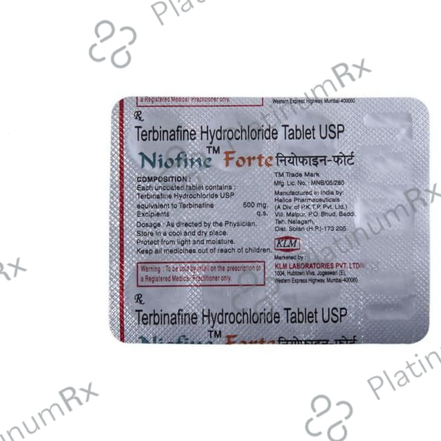 Niofine Forte 500mg Tablet 7s