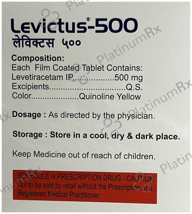 Levictus 500mg Tablet 10s