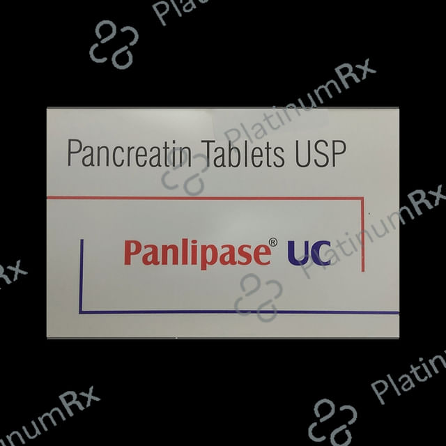 Panlipase UC 200mg Tablet 10s