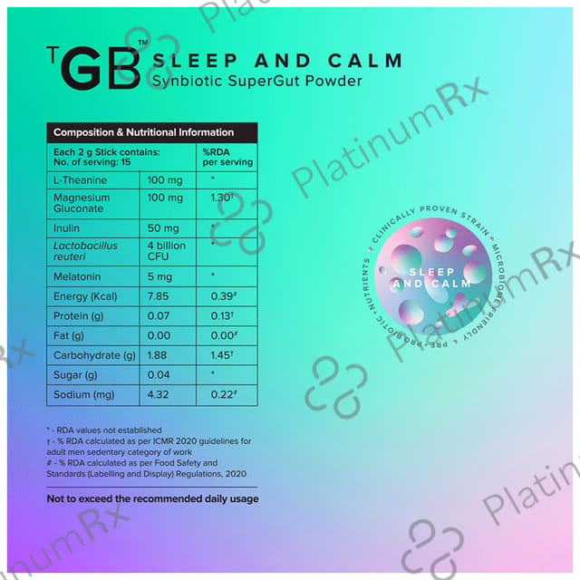 The Good Bug Sleep and Calm Powder (2gm Each)
